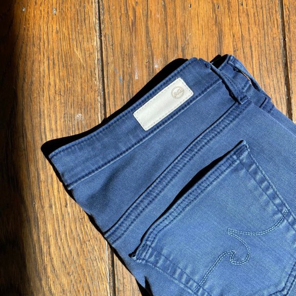 AG The Stevie Ankle - Slim Straight Ankle 27R Blue - Picture 2 of 4